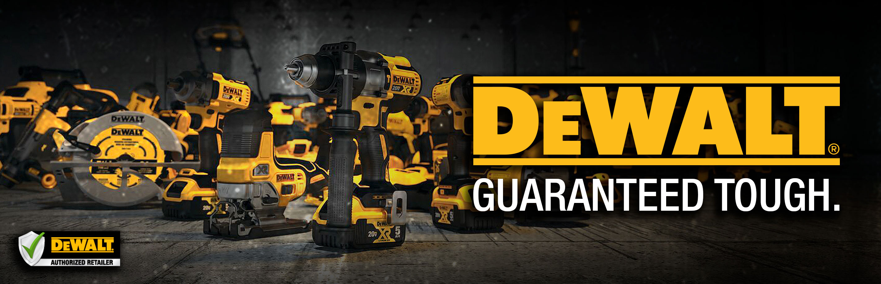 Columbia Safety and Supply is a DeWALT authorized dealer