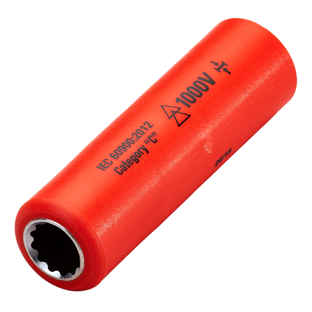 Jameson Insulated 1/2 Inch Drive 1/2 Inch Deep Socket from Columbia Safety