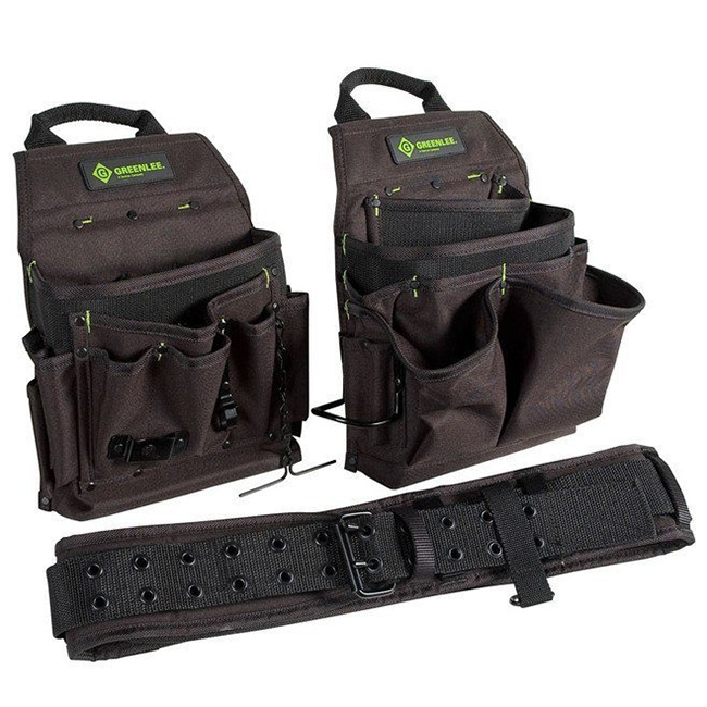 Greenlee 3 Piece Tool Belt and Pouch Combo from Columbia Safety