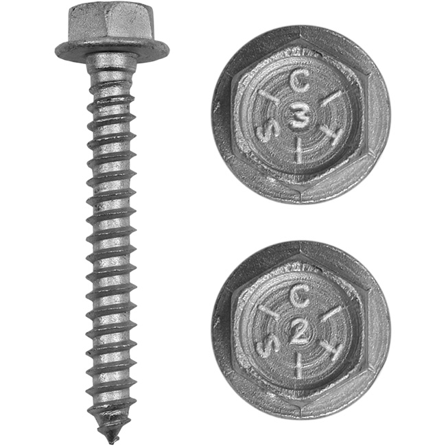 Dish Approved Lag Screw with Washer Head from Columbia Safety