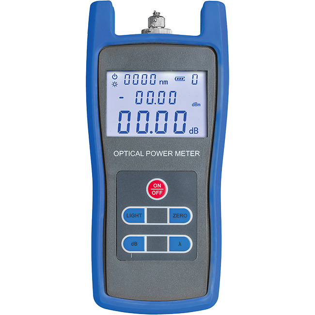 Fiber Power Meter & Optical Light Source Kit (-50 to +26 dBm, single-mode) from Columbia Safety