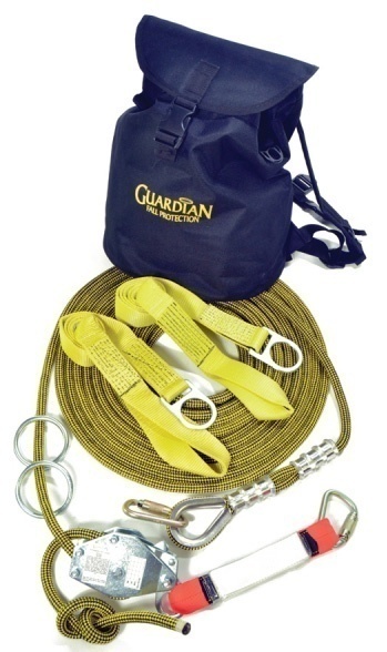 Guardian Kernmantle Rope Horizontal Lifeline System from Columbia Safety