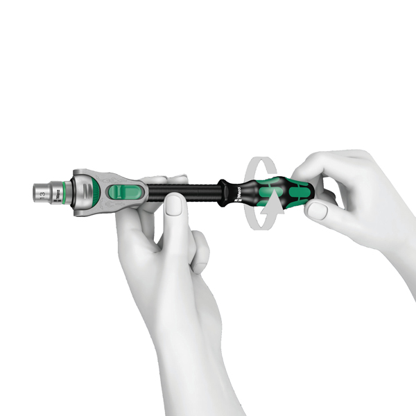 Wera Tools 8100 SA 2 Zyklop 1/4 Inch Drive Speed Ratchet Metric Set from Columbia Safety