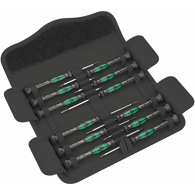 Wera Tools Kraftform Micro Precision Screwdriver Set from Columbia Safety