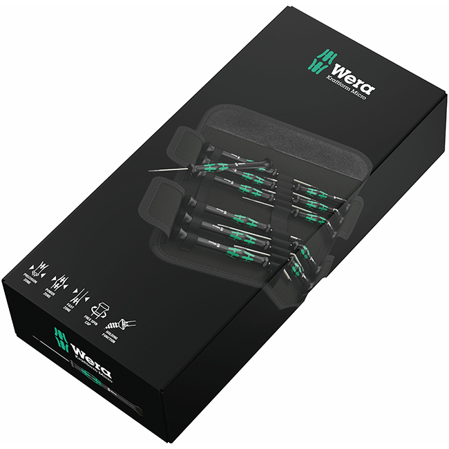 Wera Tools Kraftform Micro Precision Screwdriver Set from Columbia Safety