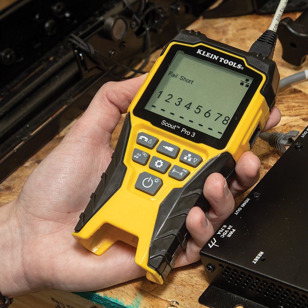 Klein Tools VDV501-853 Scout Pro 3 Tester with Test & Map Remote Kit from Columbia Safety