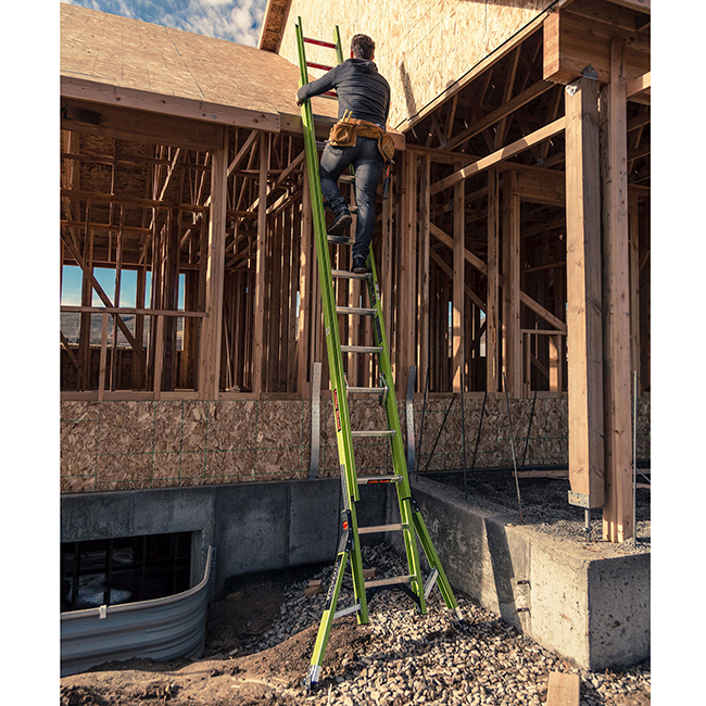 Little Giant Ladders HyperLite Extension Ladder with SumoStance from Columbia Safety