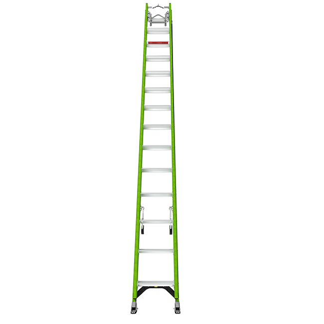 Little Giant Ladders Hyperlite Fiberglass Extension Ladders with Cable Hooks from Columbia Safety