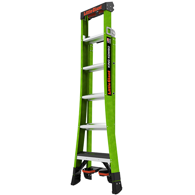 Little Giant Ladders King Combo Fiberglass Ladders from Columbia Safety