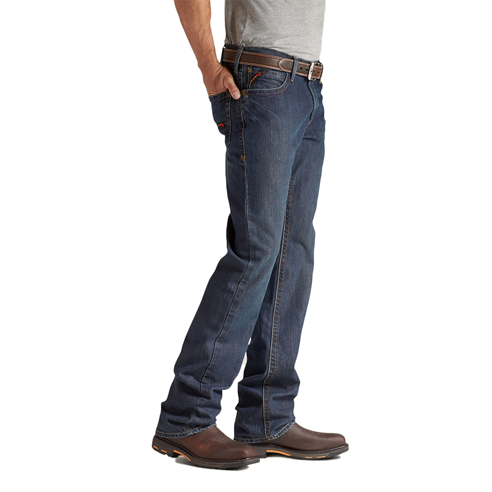 Ariat Men's FR M4 Relaxed Basic Boot Cut Jeans from Columbia Safety