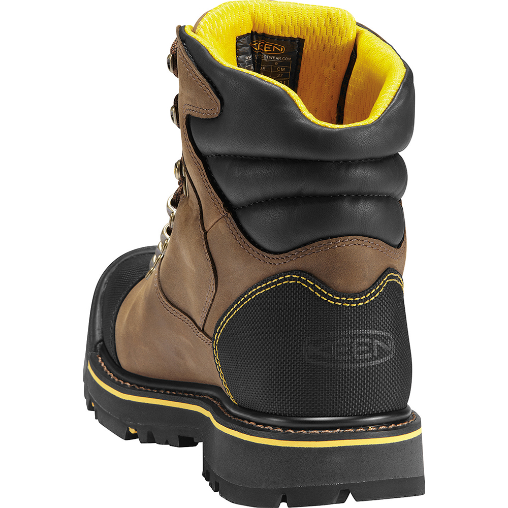 Keen Men's Milwaukee Waterproof Steel Toe Work Boots from Columbia Safety