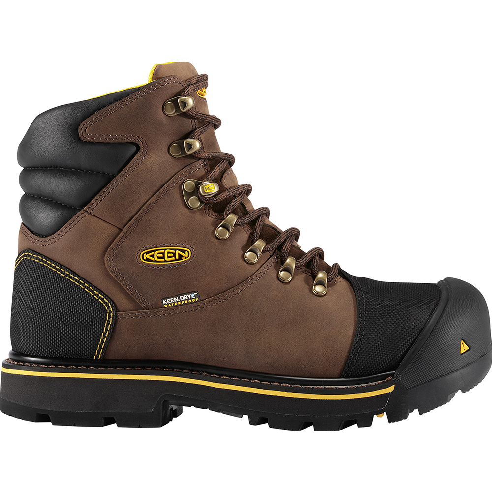 Keen Men's Milwaukee Waterproof Steel Toe Work Boots from Columbia Safety