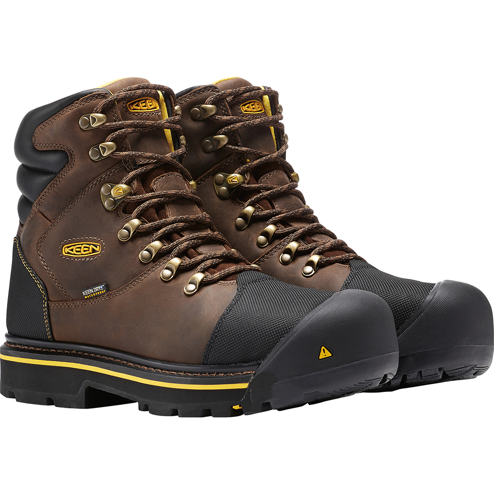 Keen Men's Milwaukee Waterproof Steel Toe Work Boots from Columbia Safety