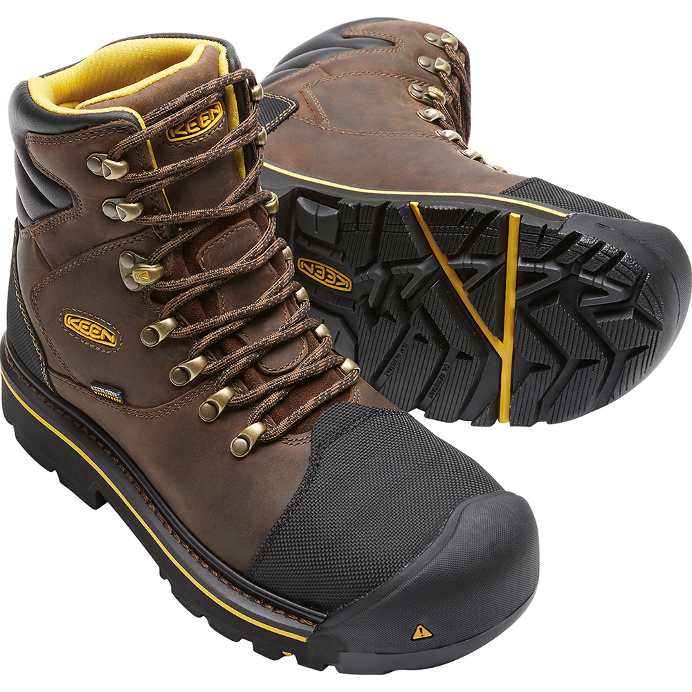 Keen Men's Milwaukee Waterproof Steel Toe Work Boots from Columbia Safety