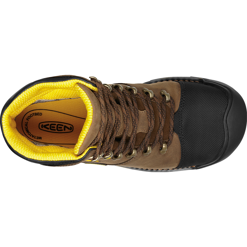 Keen Men's Milwaukee Waterproof Steel Toe Work Boots from Columbia Safety