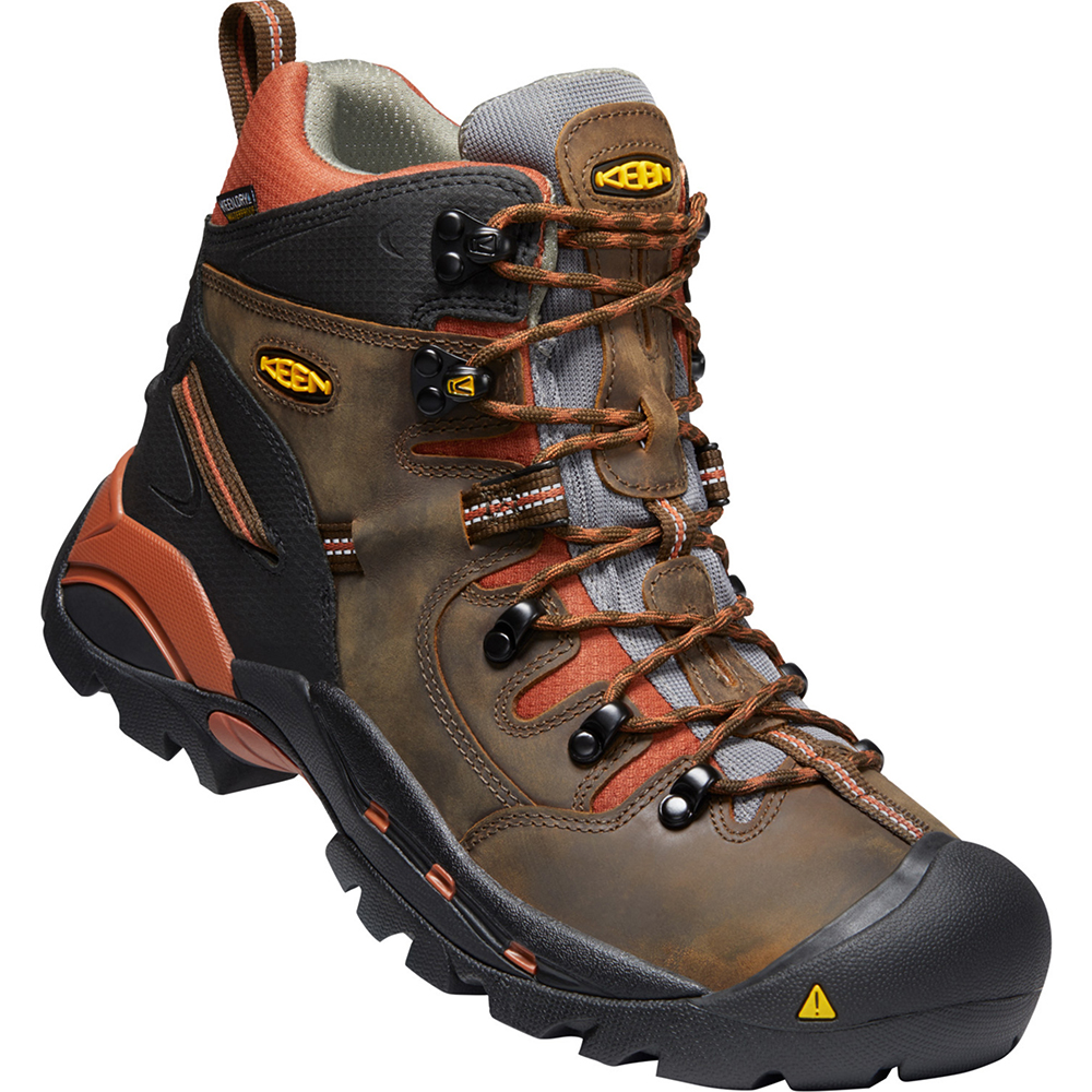 Keen Men's Pittsburgh 6 Inch Waterproof Boot (Soft Toe) from Columbia Safety