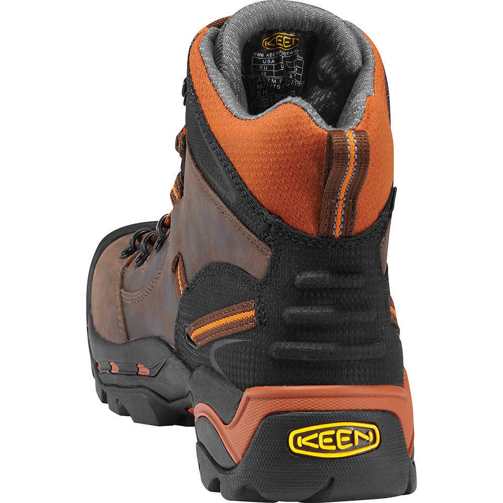 Keen Men's Pittsburgh 6 Inch Waterproof Boot (Soft Toe) from Columbia Safety