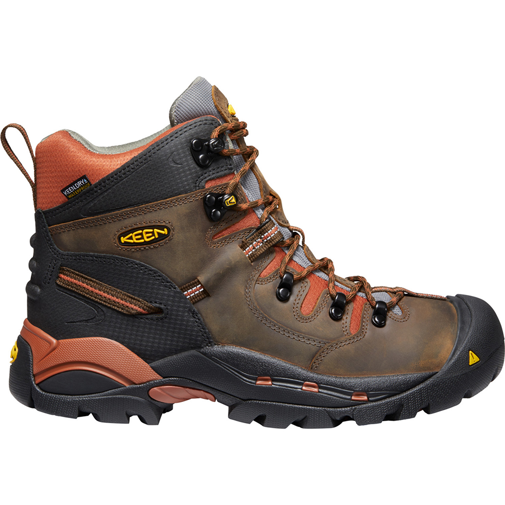 Keen Men's Pittsburgh 6 Inch Waterproof Boot (Soft Toe) from Columbia Safety