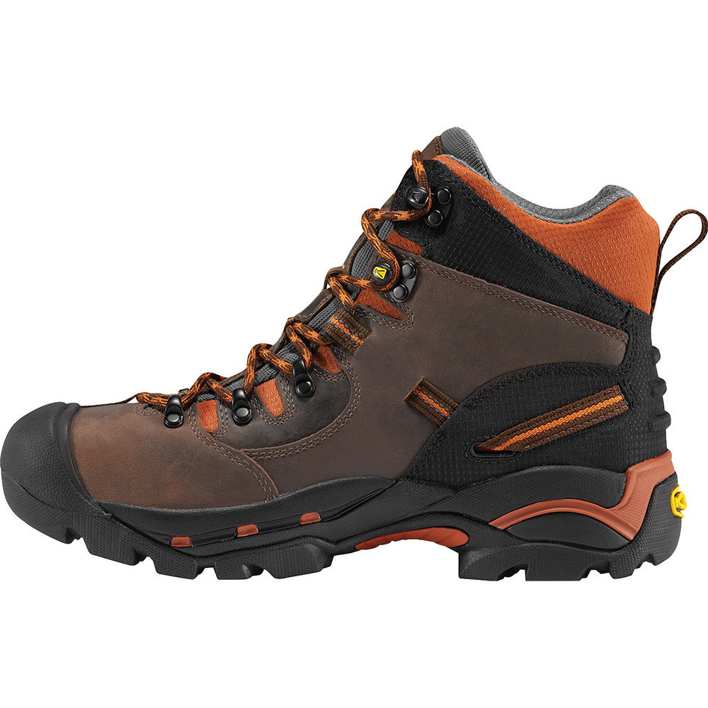 Keen Men's Pittsburgh 6 Inch Waterproof Boot (Soft Toe) from Columbia Safety