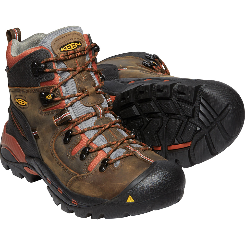 Keen Men's Pittsburgh 6 Inch Waterproof Boot (Soft Toe) from Columbia Safety