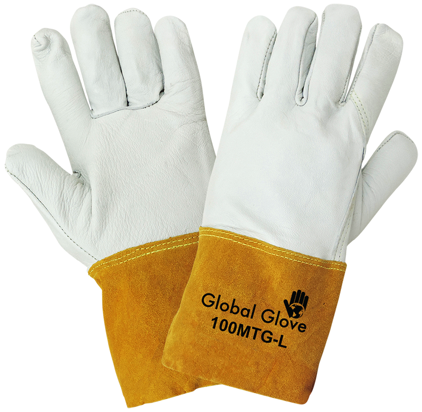 Global Glove Premium Goatskin Mig Tig Welder Glove (Single Pair)
