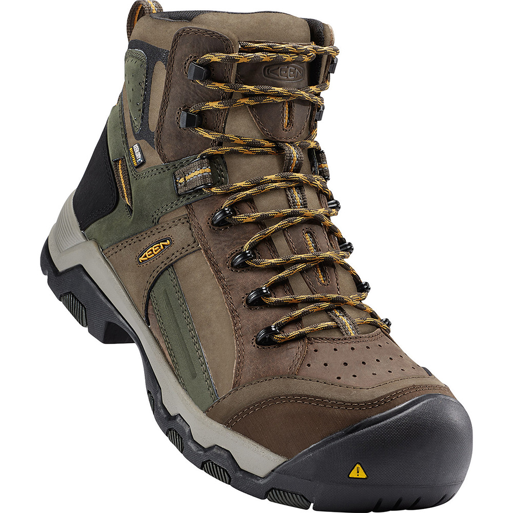 Keen Men's Davenport AL Waterproof Mid with Composite Toe from Columbia Safety