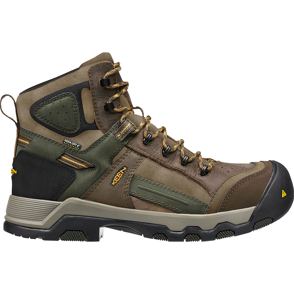Keen Men's Davenport AL Waterproof Mid with Composite Toe from Columbia Safety