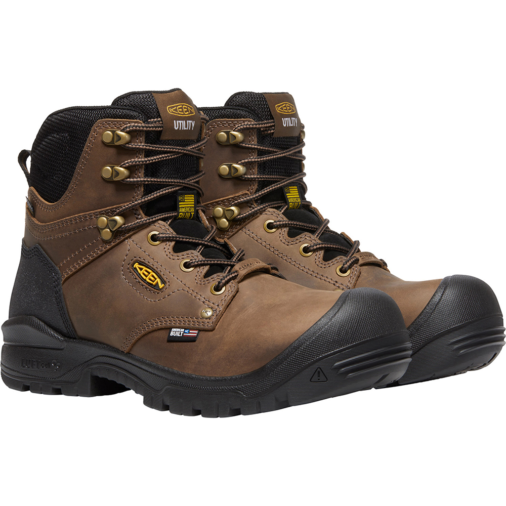 Keen Men's Independence 6 Inch Waterproof Boots from Columbia Safety