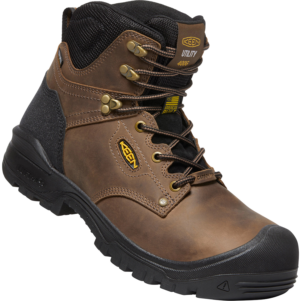 Keen Men's Independence 6 Inch Insulated Waterproof Boots from Columbia Safety