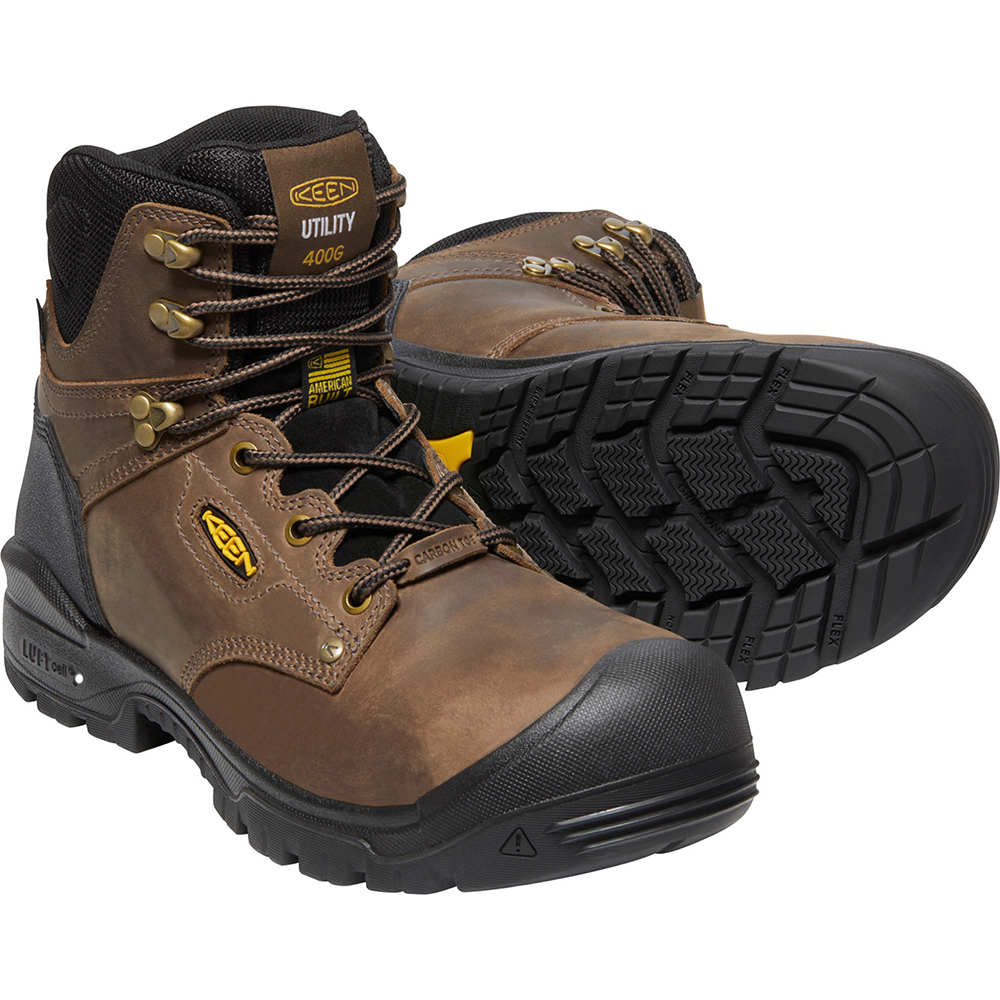 Keen Men's Independence 6 Inch Insulated Waterproof Boots from Columbia Safety