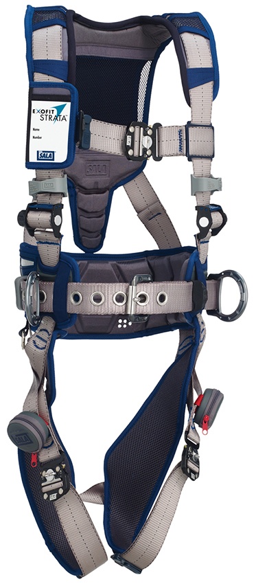 DBI Sala ExoFit Strata Construction Harness Quick Connect Straps from Columbia Safety