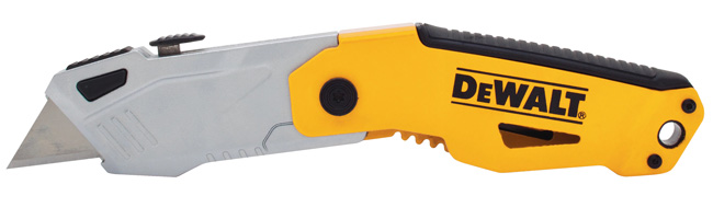 DeWalt Folding Retractable Auto-Load Utility Knife from Columbia Safety
