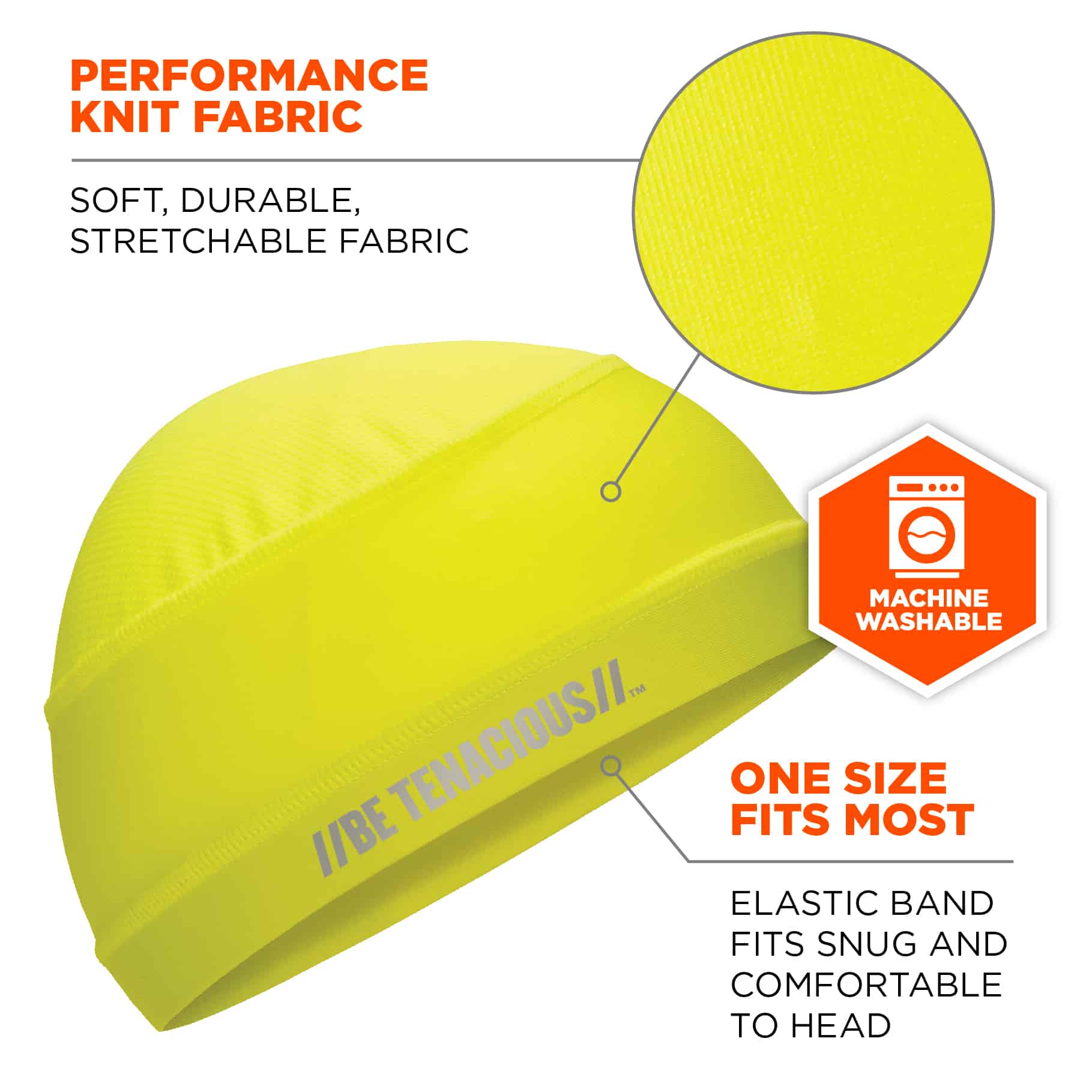 Ergodyne Chill-Its 6632 Cooling Skull Cap - Performance Knit from Columbia Safety