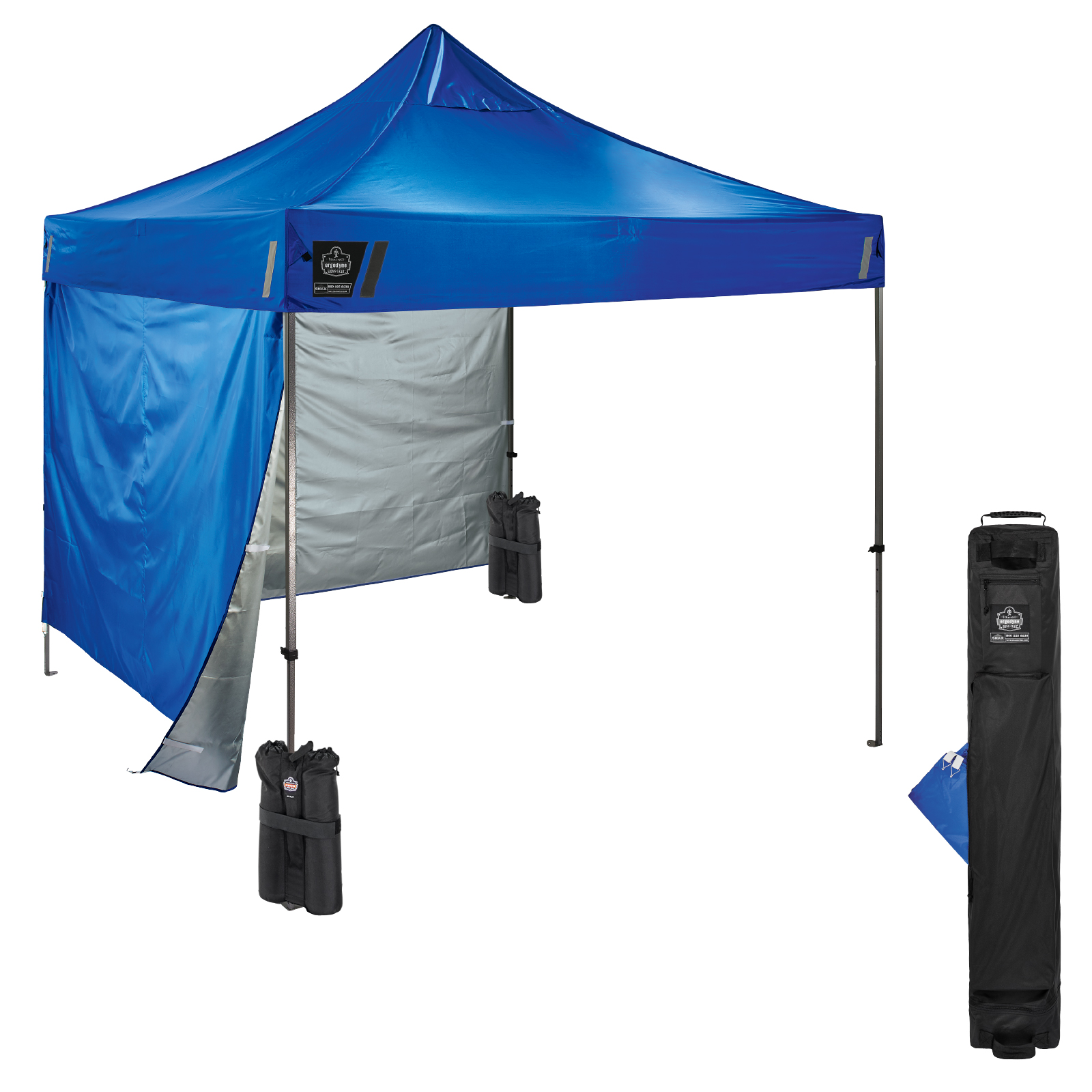 Ergodyne SHAX 6051 Heavy-Duty 10 Foot x 10 Foot Pop-Up Tent from Columbia Safety