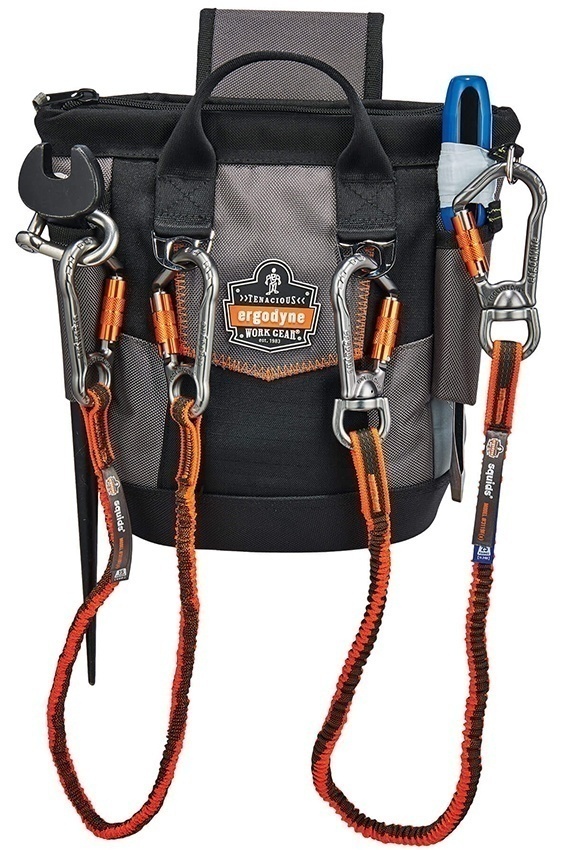 Ergodyne Arsenal 5517 Topped Tool Pouch with Snap-Hinge Zipper Closure from Columbia Safety