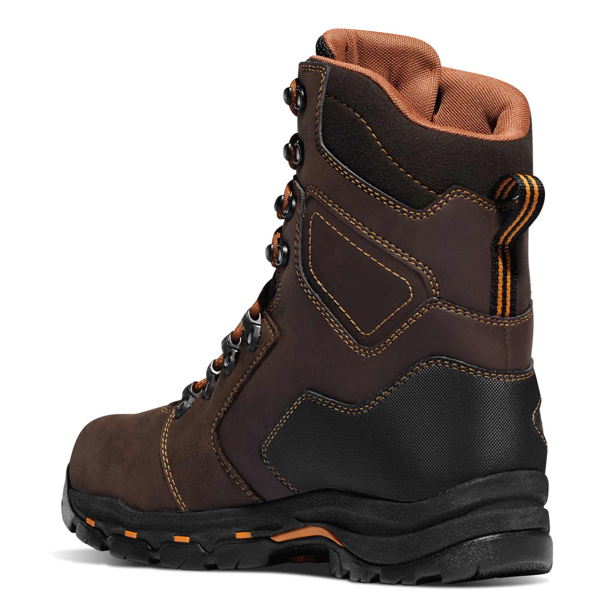 LaCrosse Men's Vicious 8 Inch Work Boots with Composite Toe (Brown) from Columbia Safety