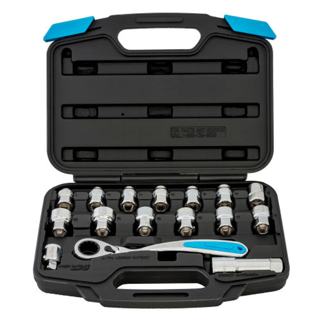 Channellock 16 Piece Pass-Thru Uni-Fit Socket Set from Columbia Safety