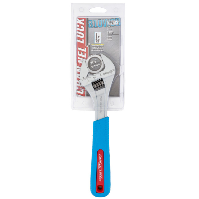 Channellock CODE BLUE Adjustable Wrench from Columbia Safety