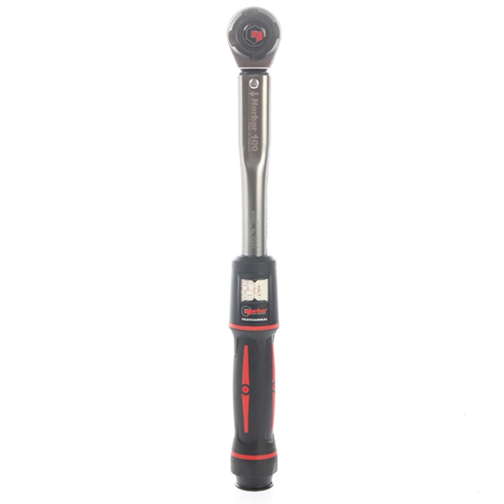 Norbar Pro 100 1/2 Inch Industrial Ratchet Mushroom Head Dual Scale Torque Wrench from Columbia Safety