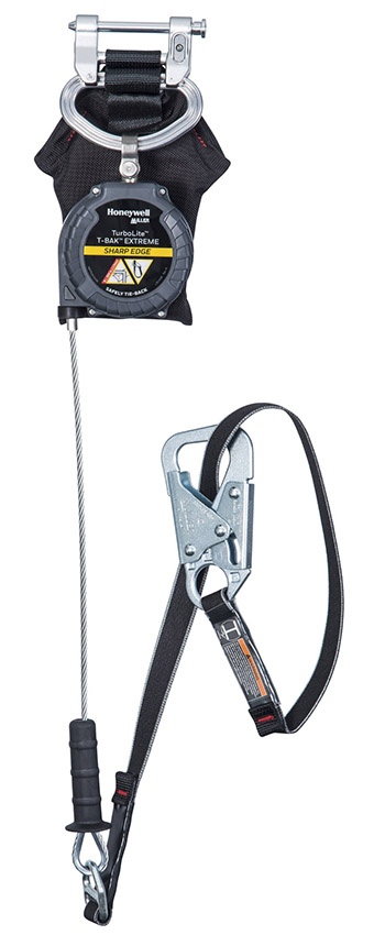 Miller MFLEC-20/8FT TurboLite Edge PFL with Steel Tie-Back Hook from Columbia Safety