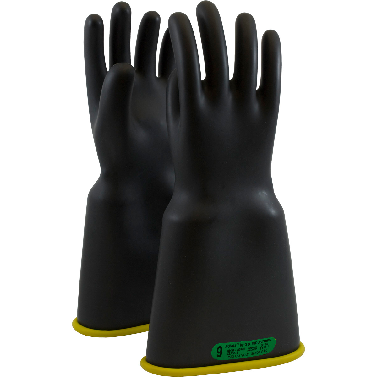 PIP Novax Class 3 Rubber Insulating Glove with Bell Cuff  from Columbia Safety