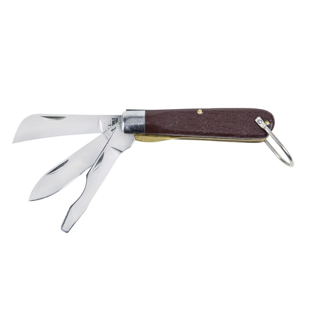 Klein Tools 3 Blade Pocket Knife from Columbia Safety