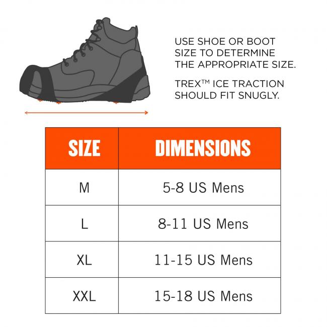 Ergodyne 6300 Trex Ice Traction Device from Columbia Safety