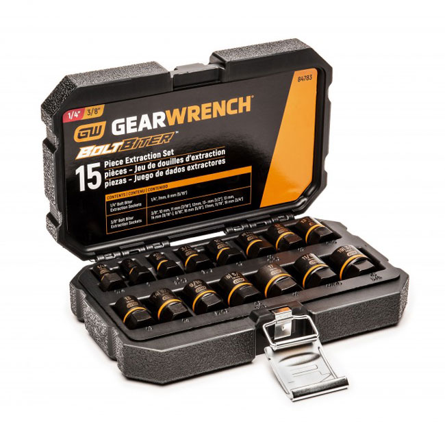 Gearwrench Bolt Biter Impact Extraction Socket Set Columbia Safety
