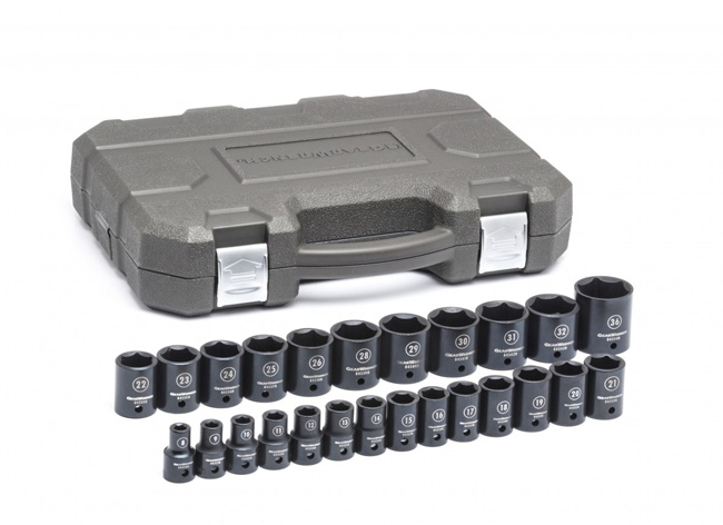 Gearwrench Impact Socket Set - 1/2 Inch Drive from Columbia Safety