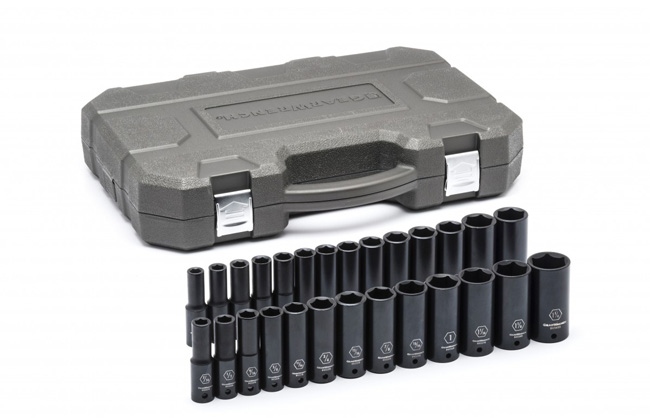 Gearwrench Impact Socket Set - 1/2 Inch Drive | 84949N from Columbia Safety