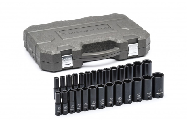 Gearwrench Impact Socket Set - 1/2 Inch Drive from Columbia Safety
