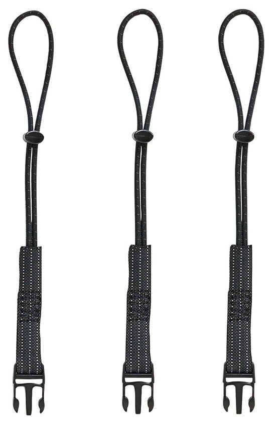 Ergodyne Squids 3103 Tool Lanyard Loops (3 Pack) Black from Columbia Safety