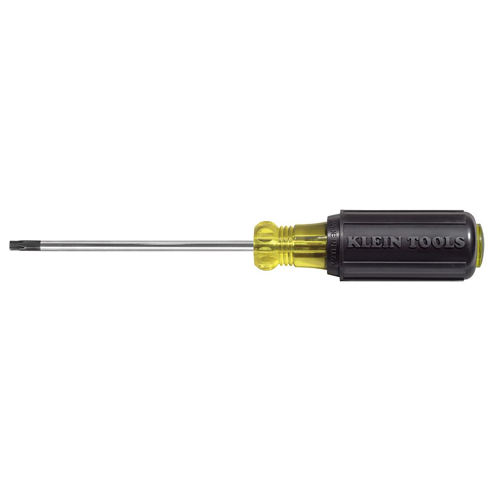 Klein Tools T25 TORX Screwdriver with Round Shank and Cushion-Grip from Columbia Safety
