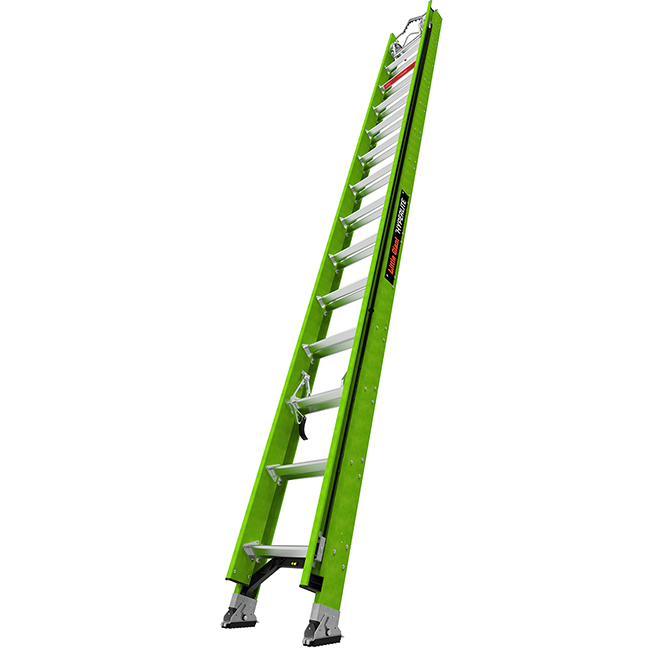 Little Giant Ladders Hyperlite Fiberglass Extension Ladders with Cable Hooks from Columbia Safety
